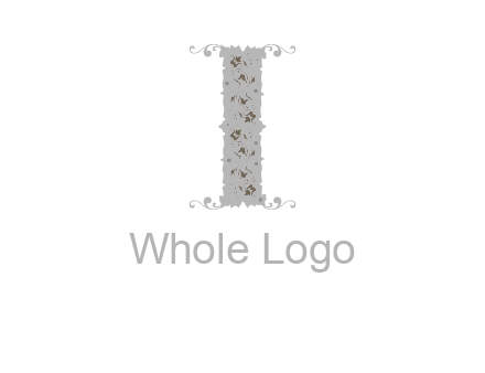 floral column logo