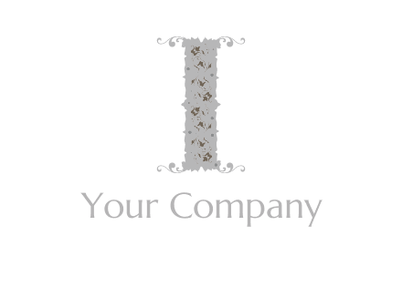 floral column logo