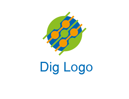 circuit in circle information technology logo