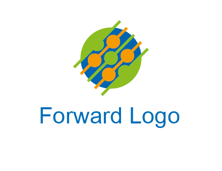 circuit in circle information technology logo