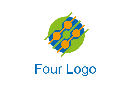 circuit in circle information technology logo