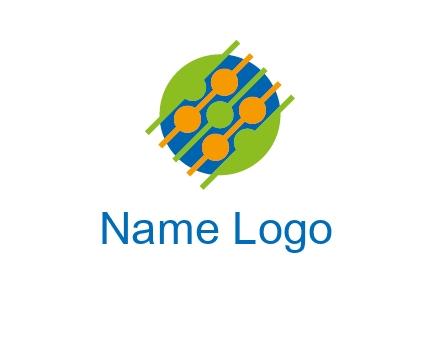 circuit in circle information technology logo