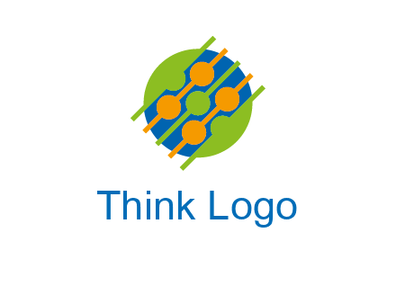 circuit in circle information technology logo
