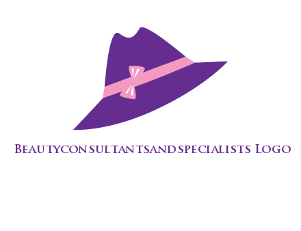 hat with ribbon icon