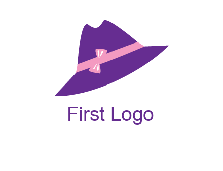 hat with ribbon icon
