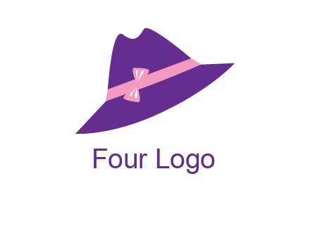 hat with ribbon icon