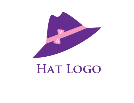 hat with ribbon icon