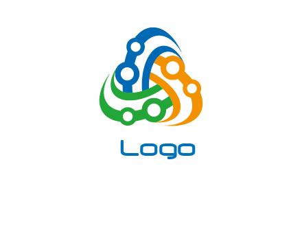 spiral triangle logo