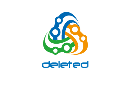 spiral triangle logo