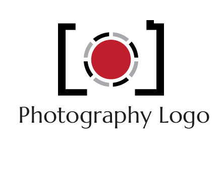 abstract camera logo