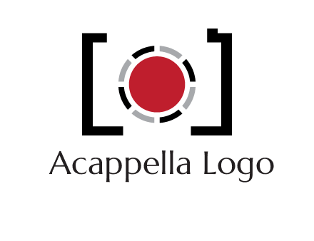 abstract camera logo