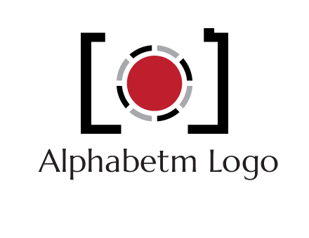 abstract camera logo