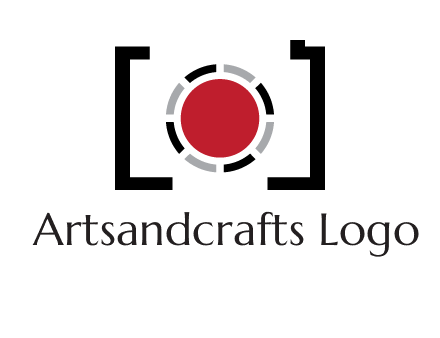 abstract camera logo