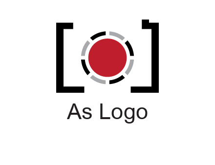 abstract camera logo