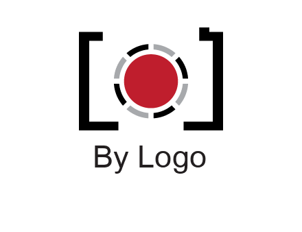 abstract camera logo