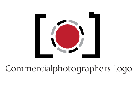 abstract camera logo