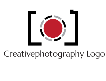 abstract camera logo