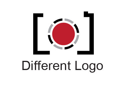 abstract camera logo