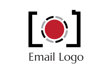 abstract camera logo