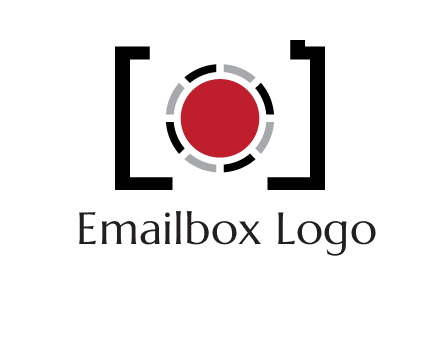 abstract camera logo