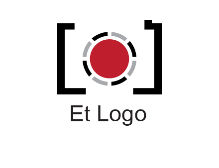 abstract camera logo