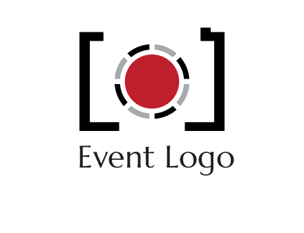 abstract camera logo