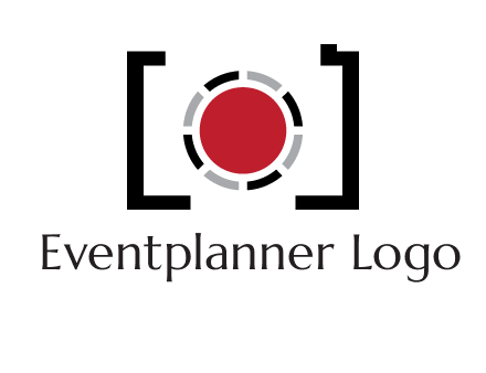 abstract camera logo