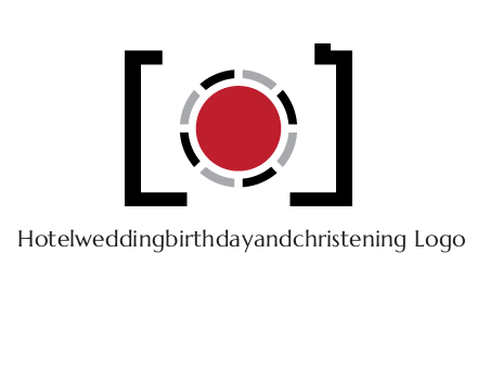 abstract camera logo