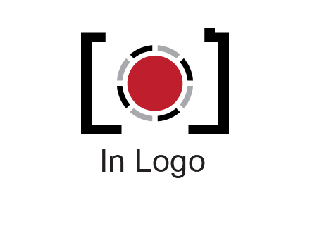 abstract camera logo