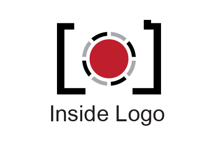 abstract camera logo