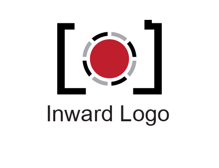 abstract camera logo