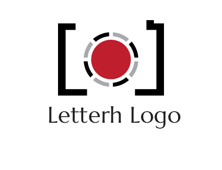 abstract camera logo