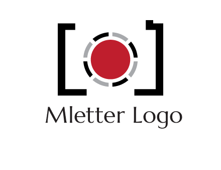 abstract camera logo
