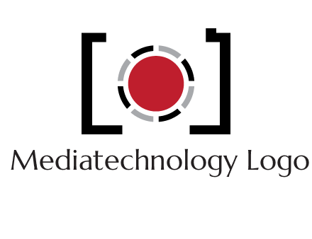 abstract camera logo