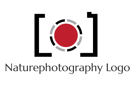 abstract camera logo