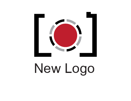 abstract camera logo