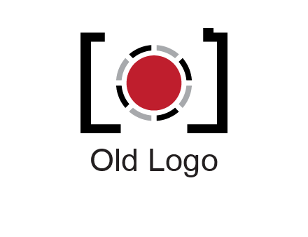 abstract camera logo