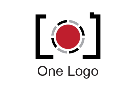 abstract camera logo