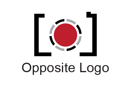 abstract camera logo