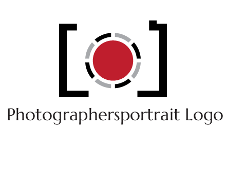 abstract camera logo