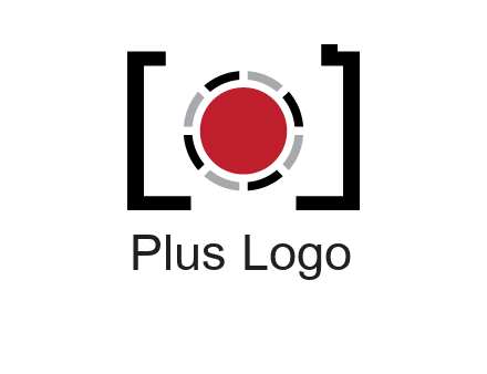 abstract camera logo