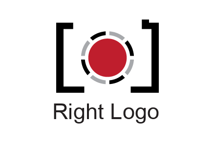 abstract camera logo