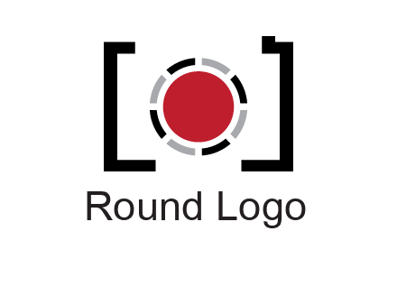 abstract camera logo