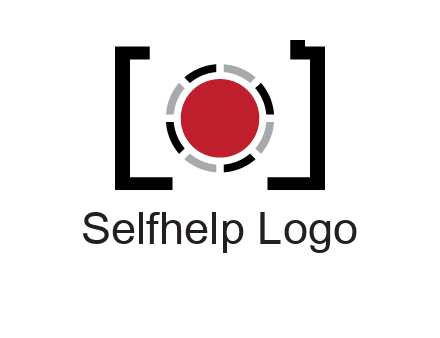 abstract camera logo