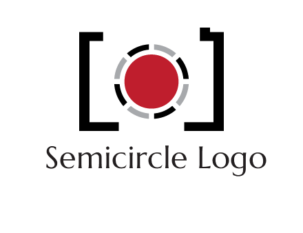 abstract camera logo
