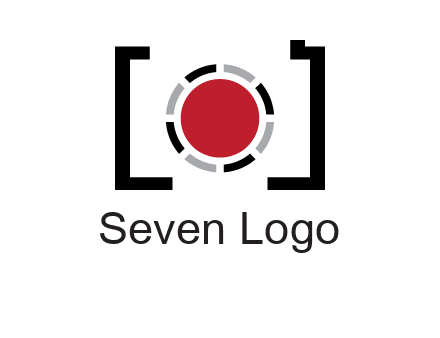 abstract camera logo