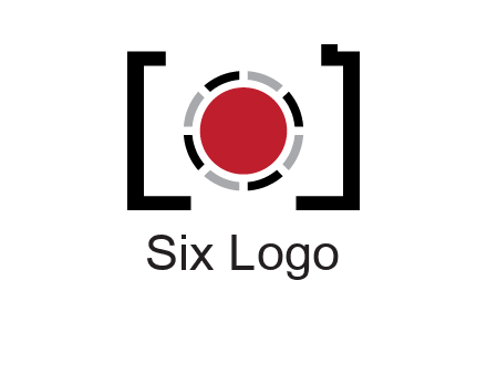 abstract camera logo