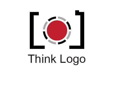 abstract camera logo