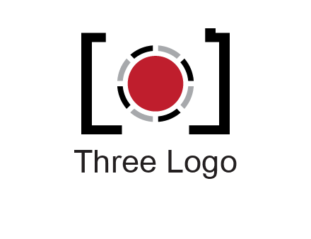abstract camera logo