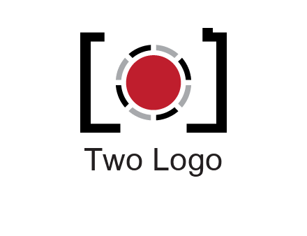 abstract camera logo